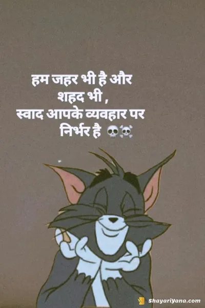 Instagram Attitude Shayari