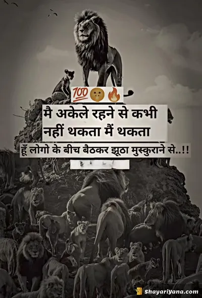 Instagram Attitude Shayari