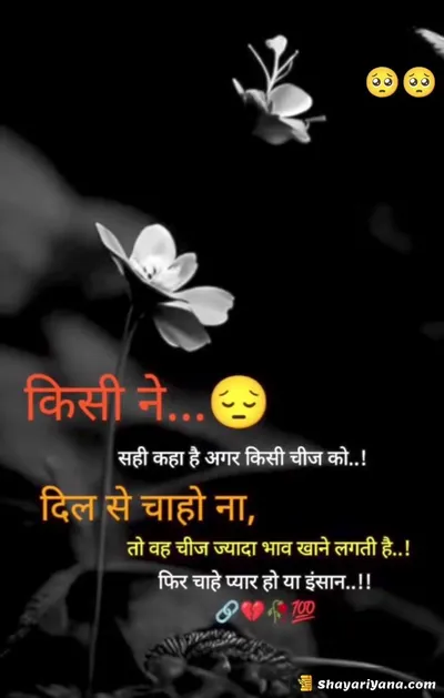 Life, Love Sad Shayari