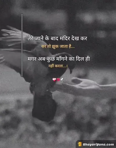 Latest Hindi Sad Shayari