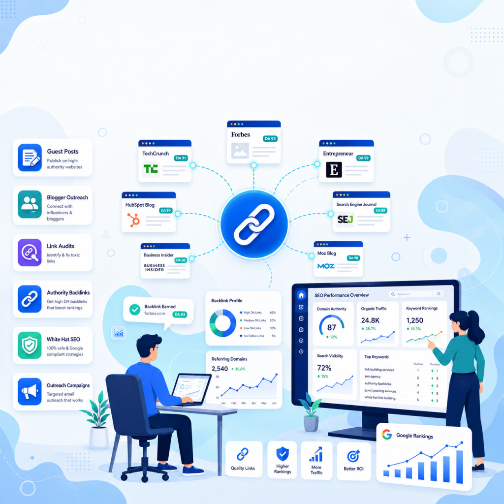 Affordable Link Building Services Company - Grow Traffic